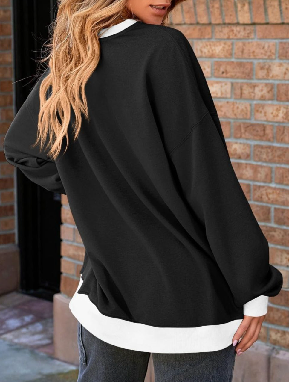 Millie Contrast Trim Sweatshirt