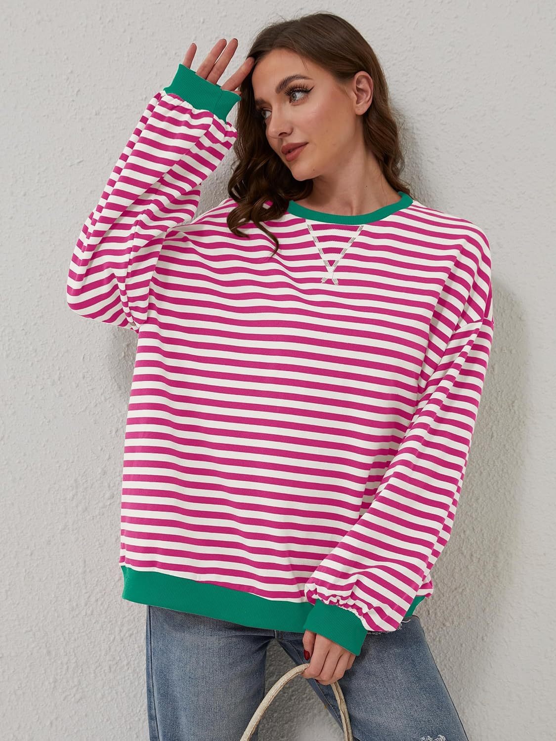 Carmen Contrast Sweatshirt