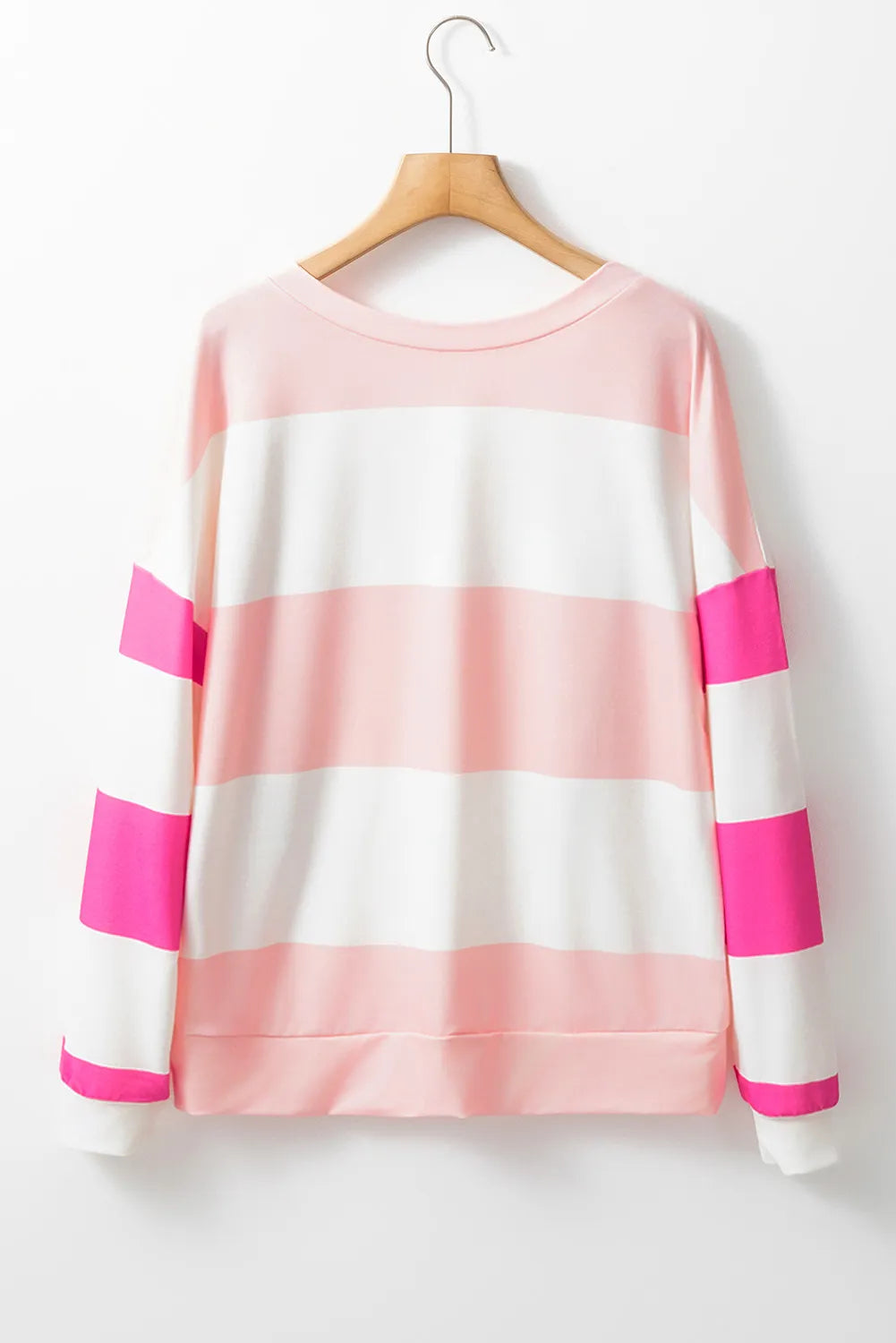 Poppy Striped Long Sleeve Top