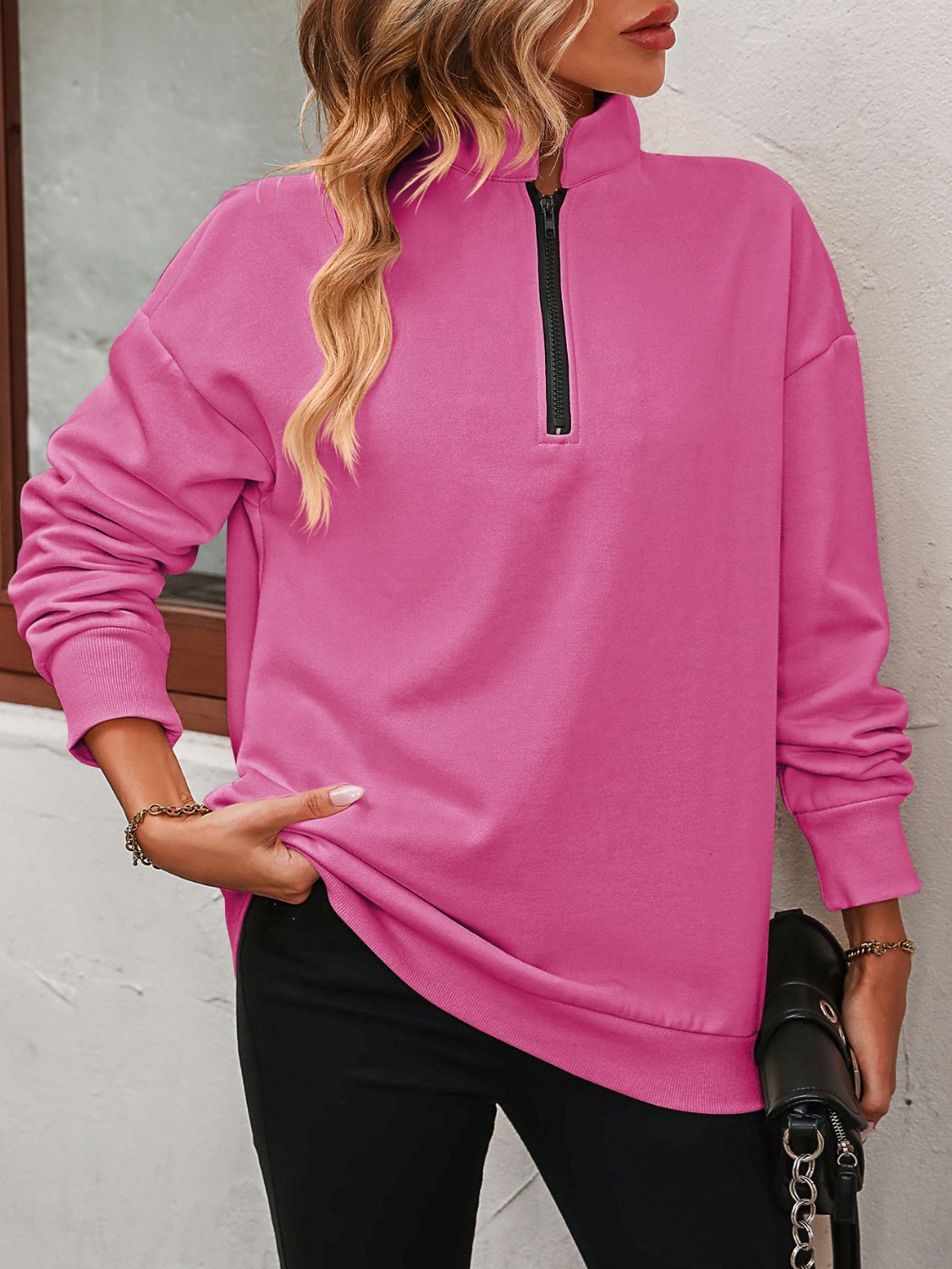 Sweetheart Mandy Zip-Up Sweatshirt