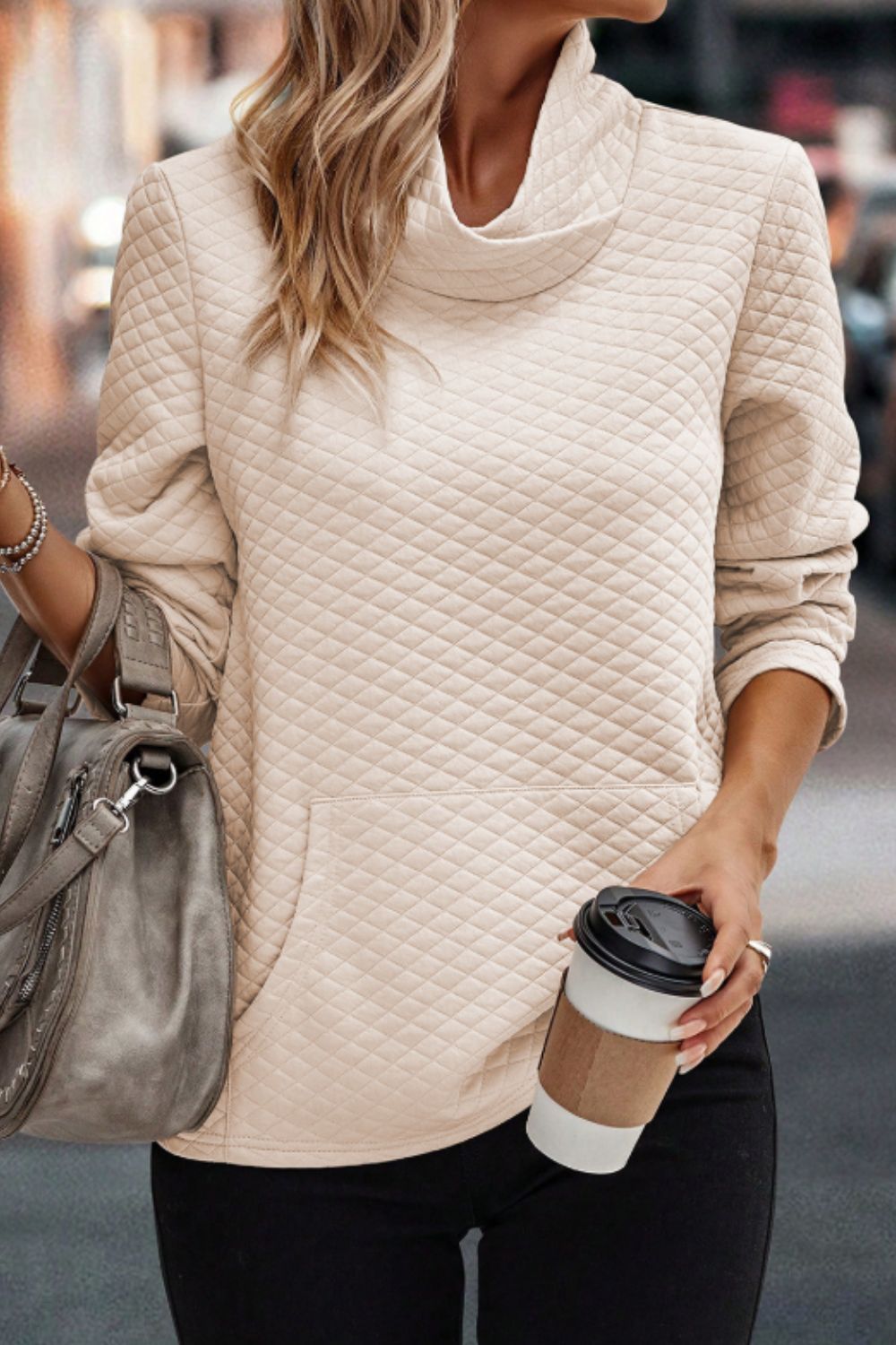 Tessa Textured Sweatshirt