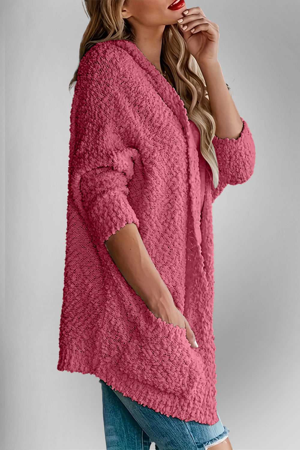 Laney Cardigan- Rose