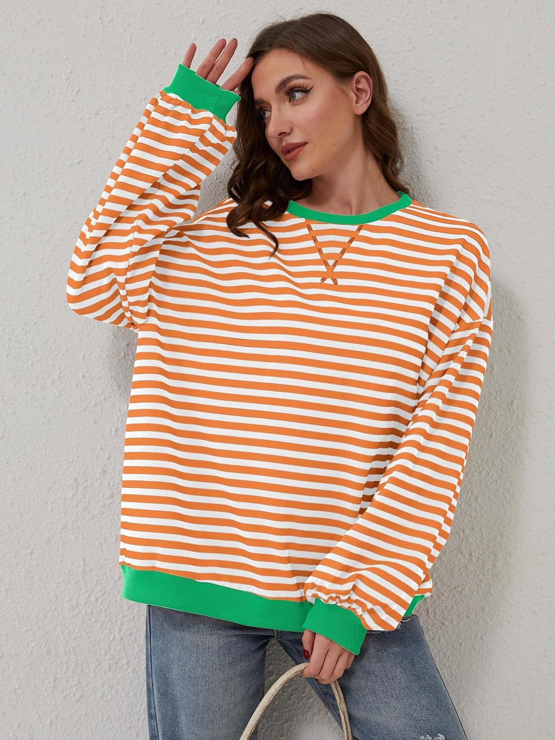 Carmen Contrast Sweatshirt