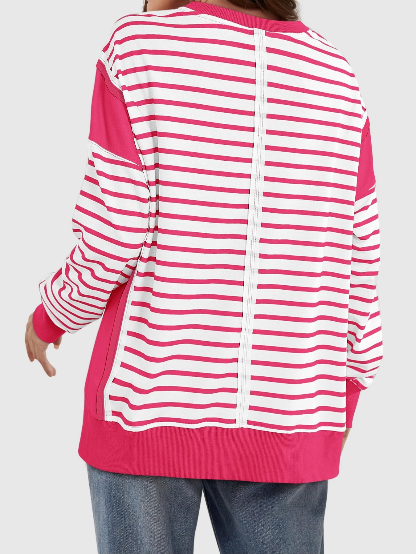 Audrey Striped Sweatshirt