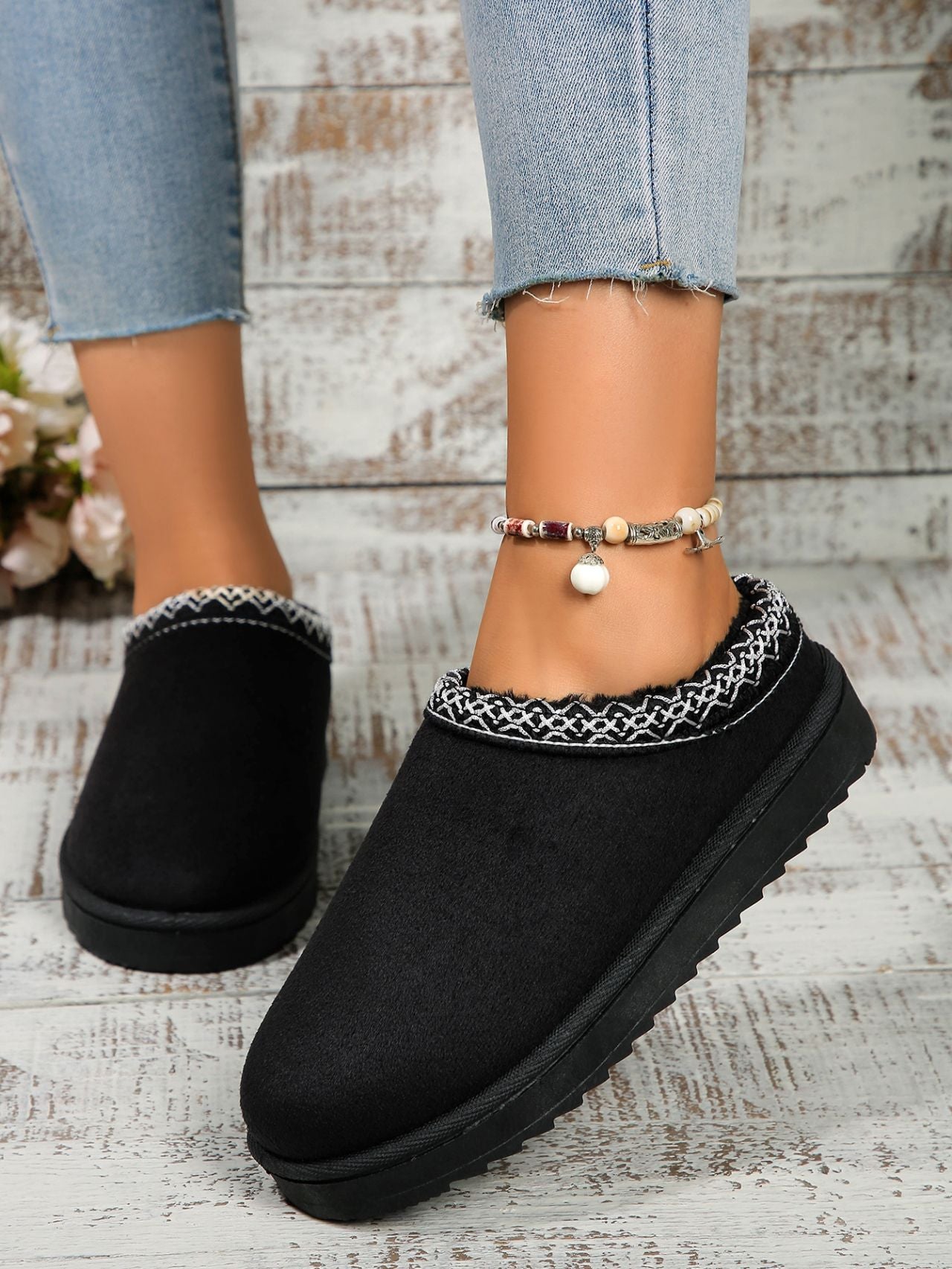 Cora Platform Slippers