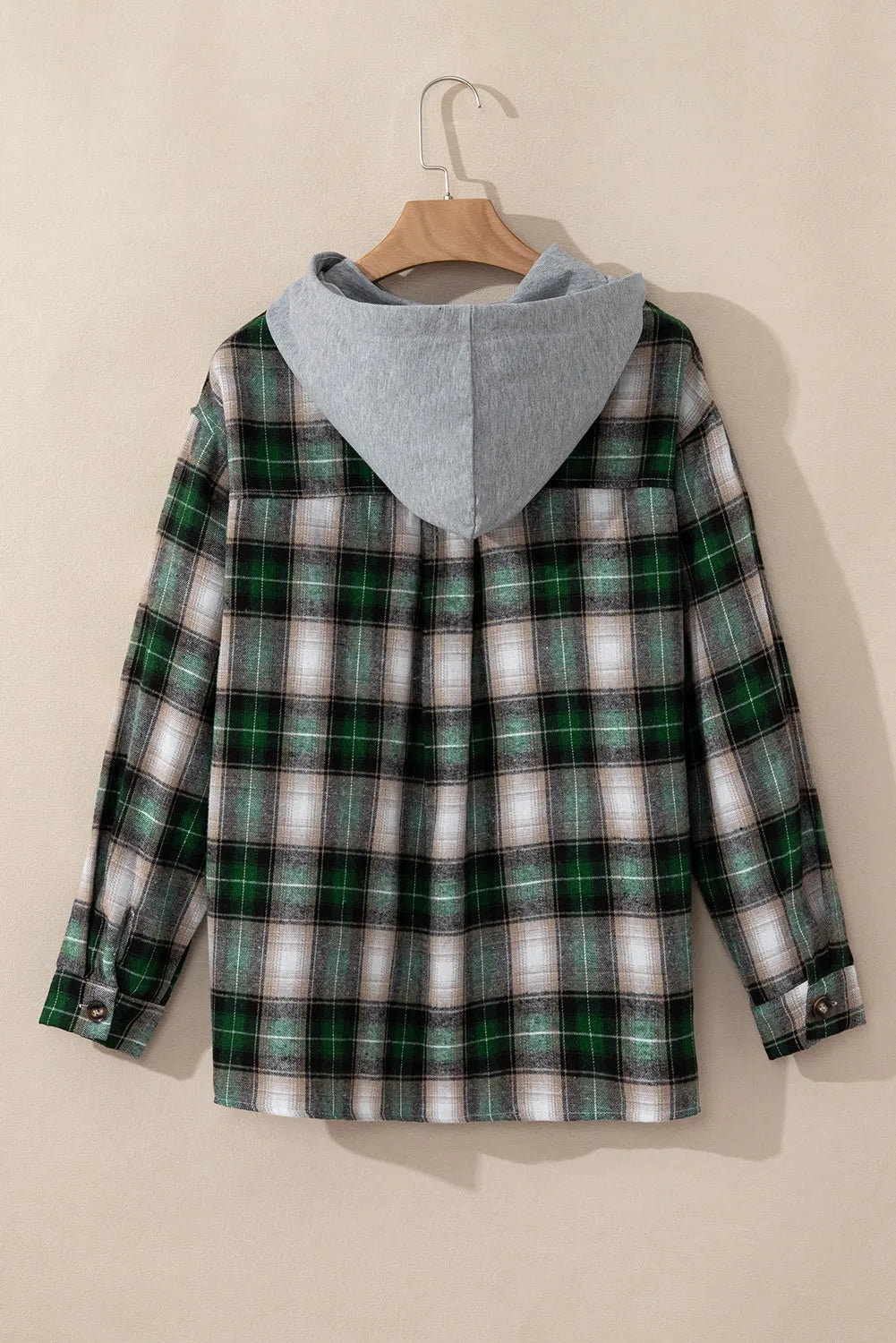 Alexis Plaid Hooded Jacket