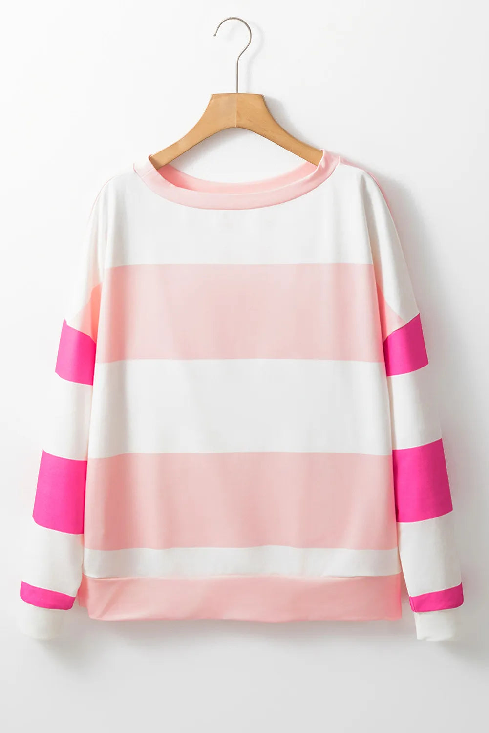 Poppy Striped Long Sleeve Top